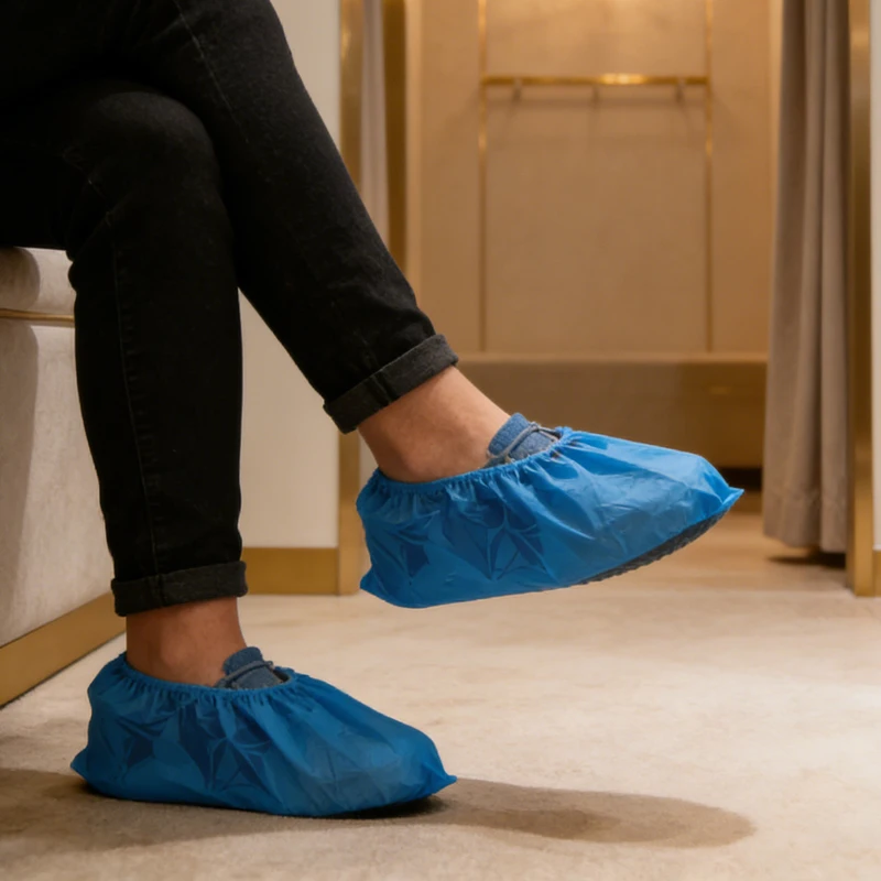 Student Adult Non-woven Household Supplies Foot Cover Shoe Protector Disposable Waterproof Anti-slip Shoe Cover Home Accessories
Student Adult Non-woven Household Supplies Foot Cover Shoe Protector Disposable Waterproof Anti-slip Shoe Cover Home Accessories