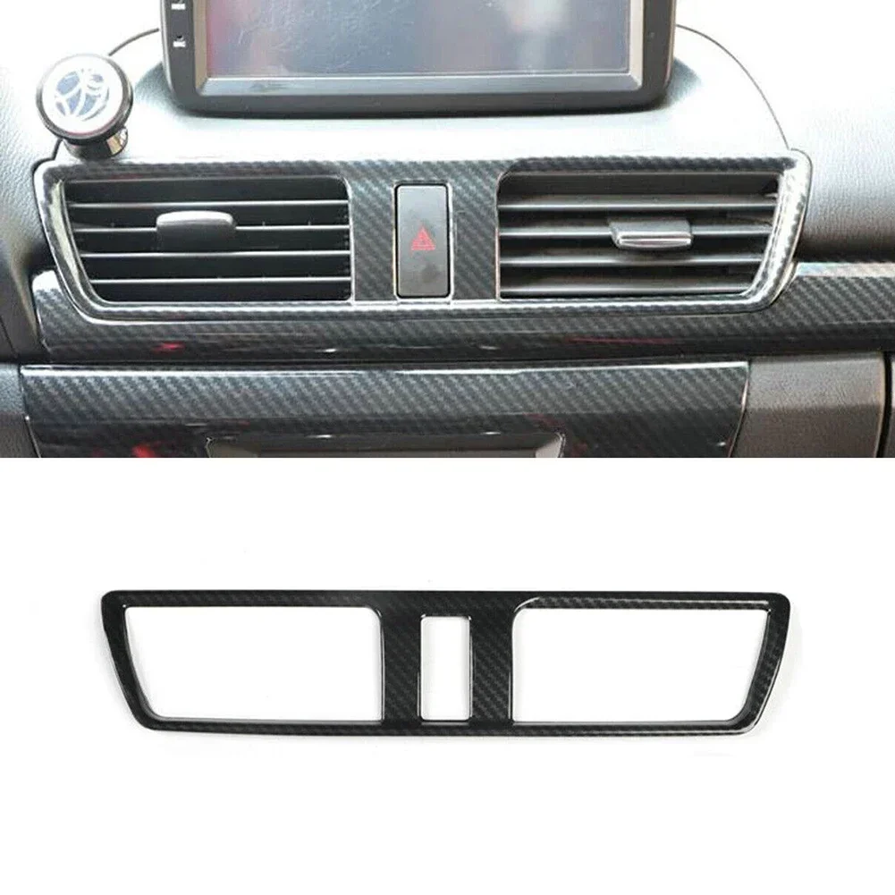 1PCS Carbon Fiber Style Middle Air Outlet Vent Trim Cover For Mazda 3 Axela 2014-2019 Black Interior Accessory Easy Installation
1PCS Carbon Fiber Style Middle Air Outlet Vent Trim Cover For Mazda 3 Axela 2014-2019 Black Interior Accessory Easy Installation