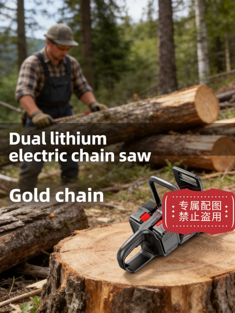 High Power Rechargeable Lithium Electric Chainsaw Portable Handheld Wood Cutting Tree Felling Saw
High Power Rechargeable Lithium Electric Chainsaw Portable Handheld Wood Cutting Tree Felling Saw