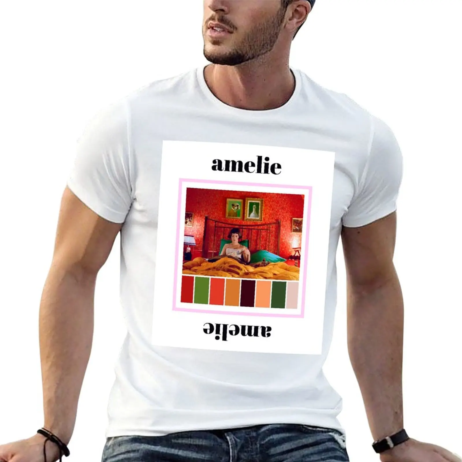 Amelie T-Shirt t shirt for man 100 percent cotton t shirt for man funny t shirts dark humor T-shirt
Amelie T-Shirt t shirt for man 100 percent cotton t shirt for man funny t shirts dark humor T-shirt
