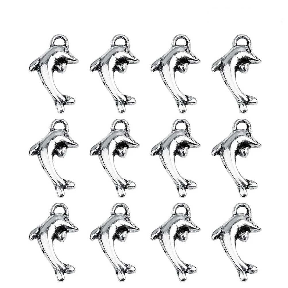 30 Pcs Marine Alloy Dolphin Pendant DIY Hanging Ornaments Jewelry Accessories Vintage Sea Creatures Zipper Earrings Bracelet
30 Pcs Marine Alloy Dolphin Pendant DIY Hanging Ornaments Jewelry Accessories Vintage Sea Creatures Zipper Earrings Bracelet