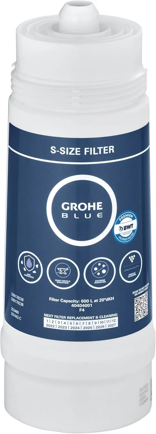 5-Stage Water Filter, 158.5 Gal Capacity, for Home & Professional Use
5-Stage Water Filter, 158.5 Gal Capacity, for Home & Professional Use