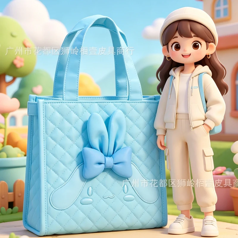 Kuromi Crossbody Bag Cartoon Cute Sweet Tote Bag Cinnamoroll My Melody Hello Kittys Embroidery Large Capacity Handbag
Kuromi Crossbody Bag Cartoon Cute Sweet Tote Bag Cinnamoroll My Melody Hello Kittys Embroidery Large Capacity Handbag