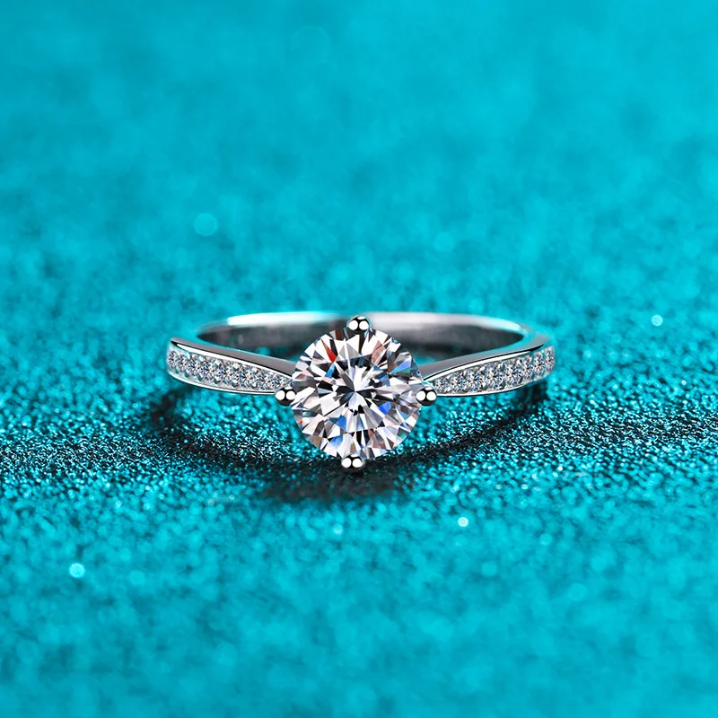 Luxury Rings 2ct/3ct Moissanite 18k White Gold & Platinum PT950 Engagement Ring for Women Set Sparkling Jewelry
Luxury Rings 2ct/3ct Moissanite 18k White Gold & Platinum PT950 Engagement Ring for Women Set Sparkling Jewelry