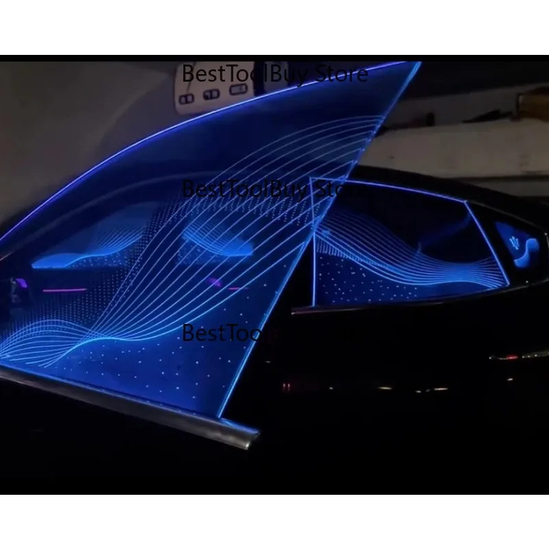 Ambient Light Car Door Window Colorful Film Train Window Tint Film Transparency Suitable for All Model
Ambient Light Car Door Window Colorful Film Train Window Tint Film Transparency Suitable for All Model