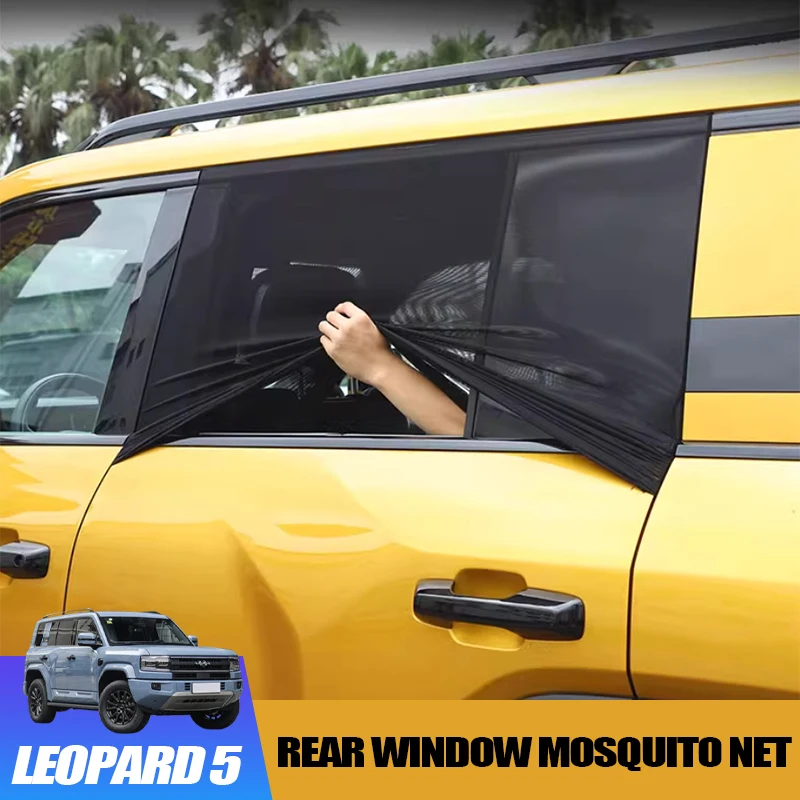 Rear Door Window Mosquito Net for BYD Leopard 5 Camping Outdoor Insect Screen Dedicated Exterior Modification Accessory
Rear Door Window Mosquito Net for BYD Leopard 5 Camping Outdoor Insect Screen Dedicated Exterior Modification Accessory