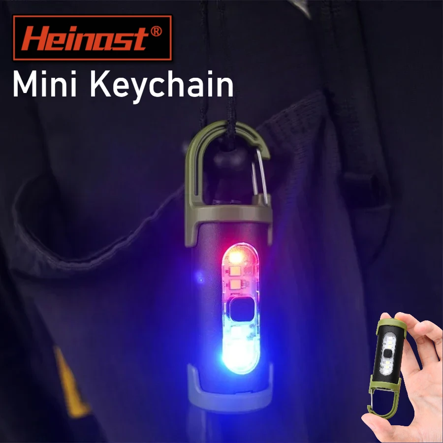 Rechargeable LED Keychain Light Mini Flashlight Waterproof Work Light for Outdoor Camping Fishing Emergency USB Charging Torch
Rechargeable LED Keychain Light Mini Flashlight Waterproof Work Light for Outdoor Camping Fishing Emergency USB Charging Torch