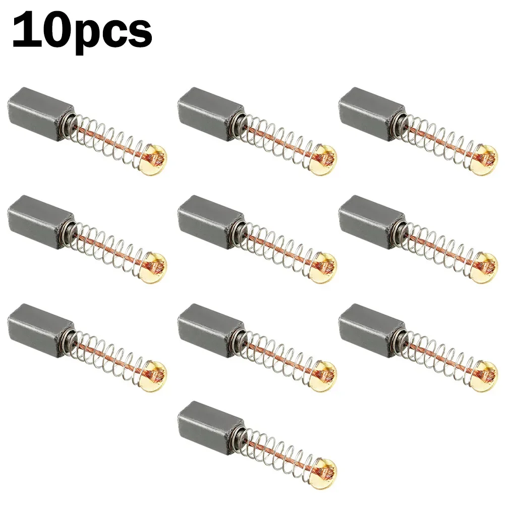 10pcs Carbon Brushes For Electric Motors 11x5x5mm High Quality Electric Drills Power Tool Replacement Accessories
10pcs Carbon Brushes For Electric Motors 11x5x5mm High Quality Electric Drills Power Tool Replacement Accessories