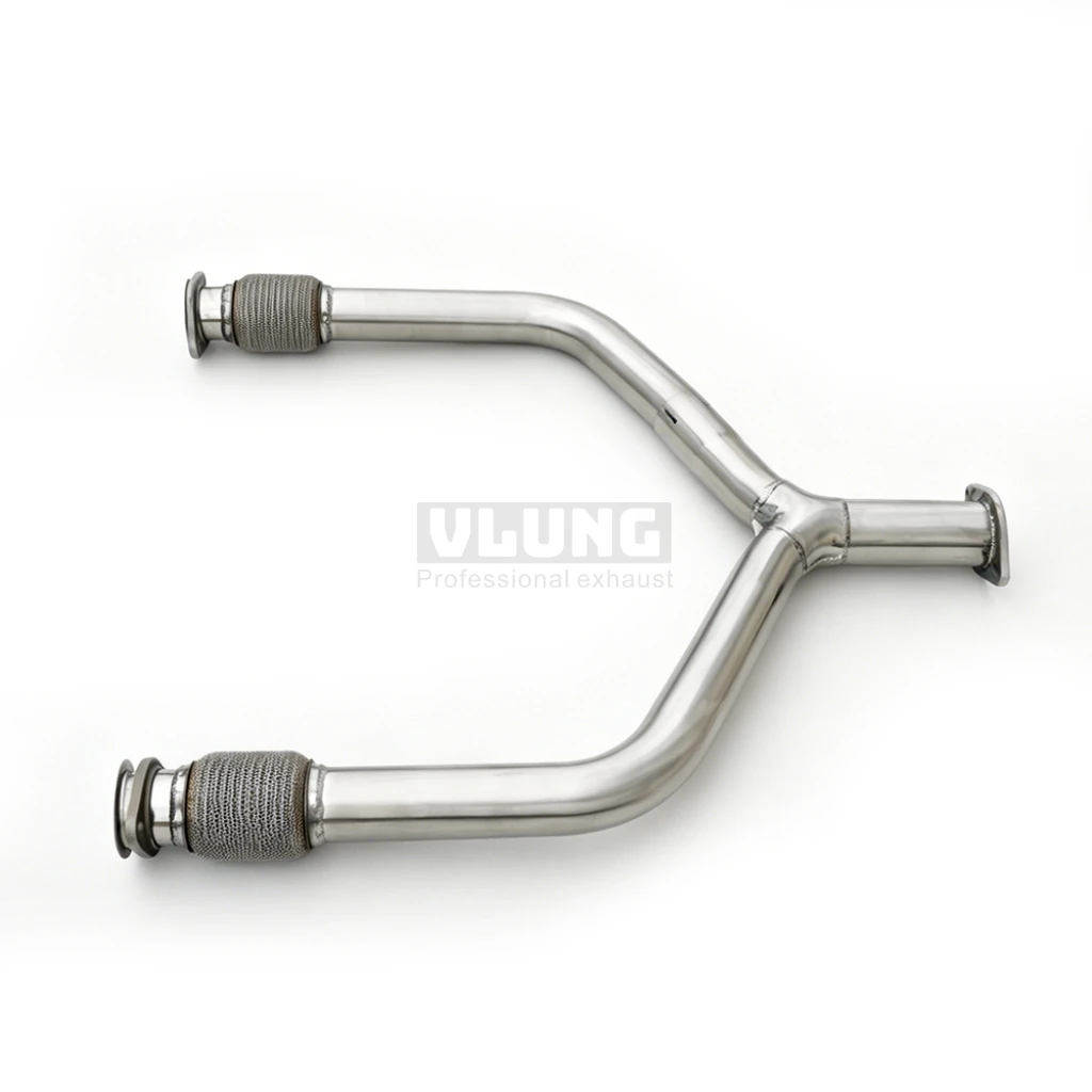 Exhaust Y-pipe for Infiniti FX35 FX37 (3.5/3.7) FX45 FX50 2003-2013 Stainless steel high-performance Y-shaped front section
Exhaust Y-pipe for Infiniti FX35 FX37 (3.5/3.7) FX45 FX50 2003-2013 Stainless steel high-performance Y-shaped front section