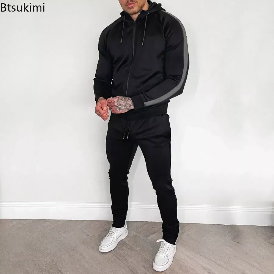 2024 Training&Jogging Wear Tracksuits Sets for Men Autumn Winter Hoodie and Pants Suit Sets Zip Up Jacket Jogger Fitness Sets
2024 Training&Jogging Wear Tracksuits Sets for Men Autumn Winter Hoodie and Pants Suit Sets Zip Up Jacket Jogger Fitness Sets
