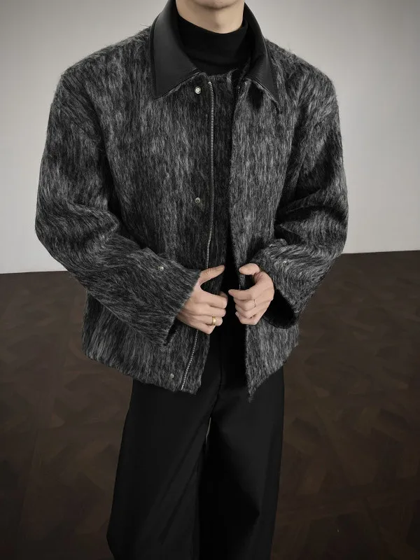 Мужское шерстяное утепленное повседневное пальто в городском стиле, осенне-зимнее, модное, с отложным воротником, теплое, с длинными рукавами, укороченное
Мужское шерстяное утепленное повседневное пальто в городском стиле, осенне-зимнее, модное, с отложным воротником, теплое, с длинными рукавами, укороченное