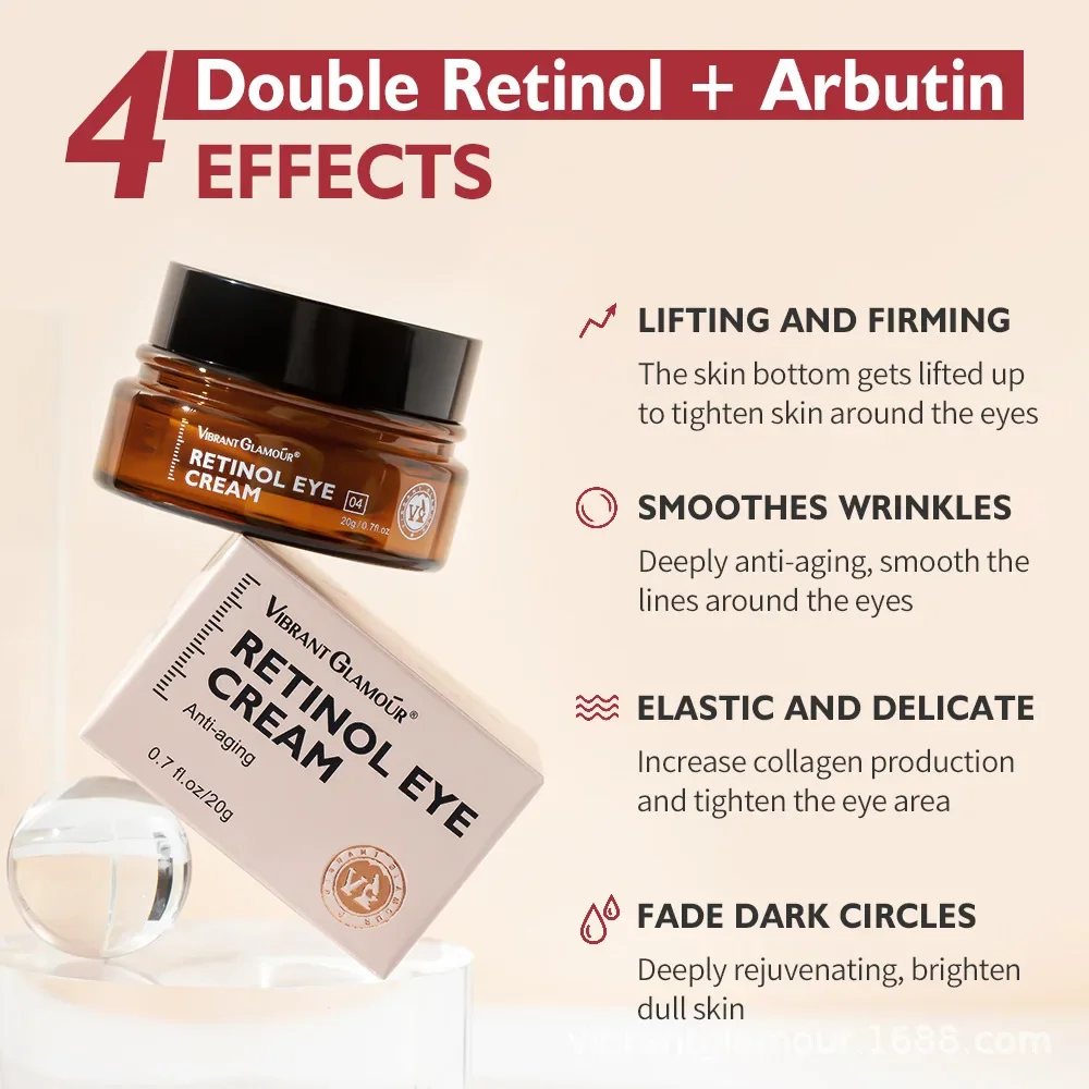 Retinol Eye Cream Collagen Eye Care Removel Dark Circles and Eye Bags Puffiness Moisturizing Retinol Eye Essence
Retinol Eye Cream Collagen Eye Care Removel Dark Circles and Eye Bags Puffiness Moisturizing Retinol Eye Essence