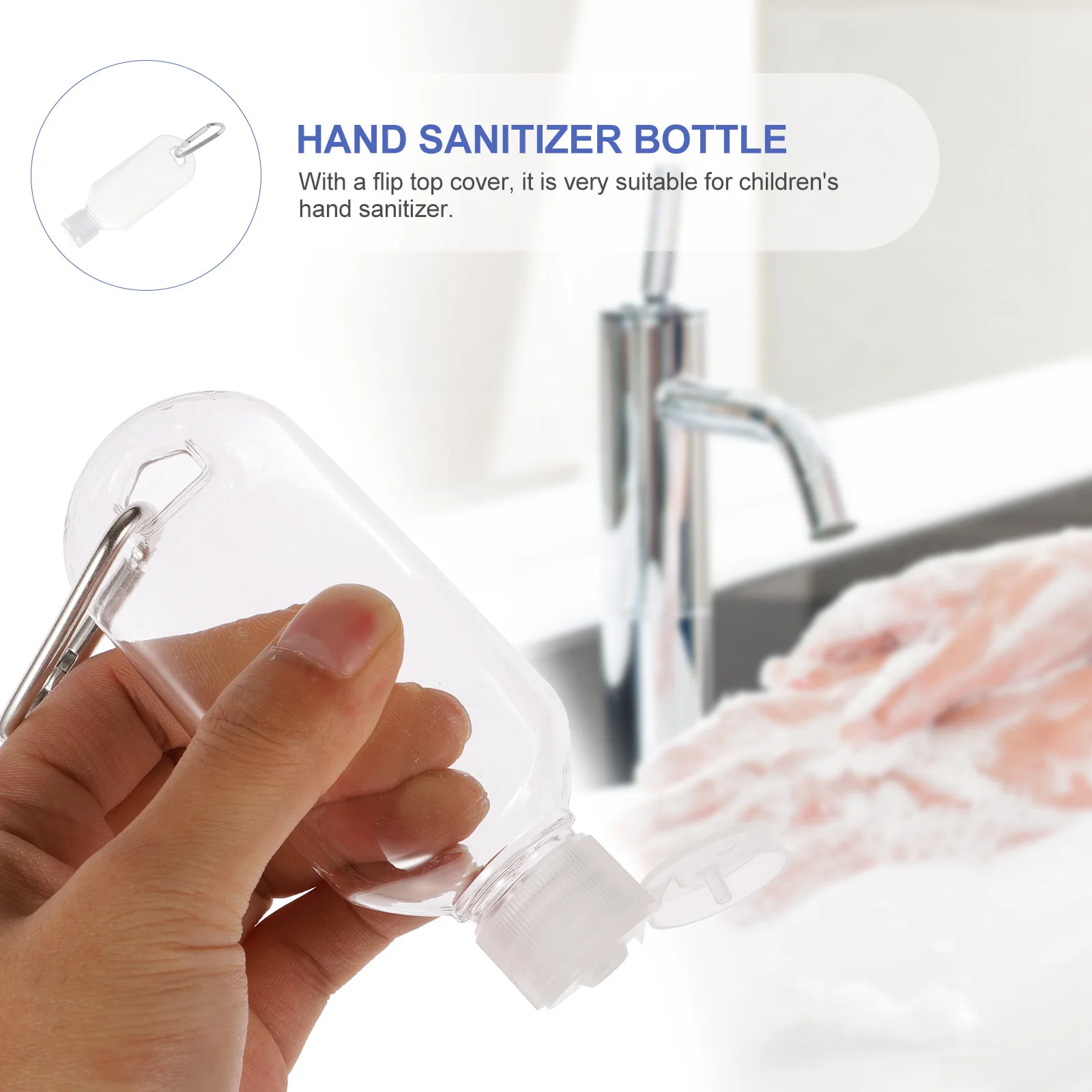 15Pcs Travel Bottles Leakproof Refillable Bottles Portable Organizer with Carabiner Hook for Shampoo Lotion Face Wash Body Wash
15Pcs Travel Bottles Leakproof Refillable Bottles Portable Organizer with Carabiner Hook for Shampoo Lotion Face Wash Body Wash