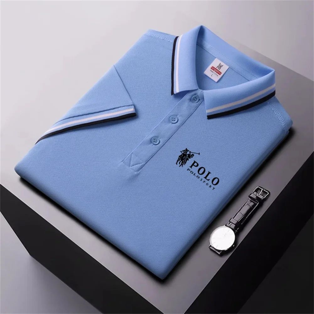 Summer men's breathable printed Polo shirt High quality men's sports ball T-shirt Plus size Polo shirt men's short sleeve top
Summer men's breathable printed Polo shirt High quality men's sports ball T-shirt Plus size Polo shirt men's short sleeve top