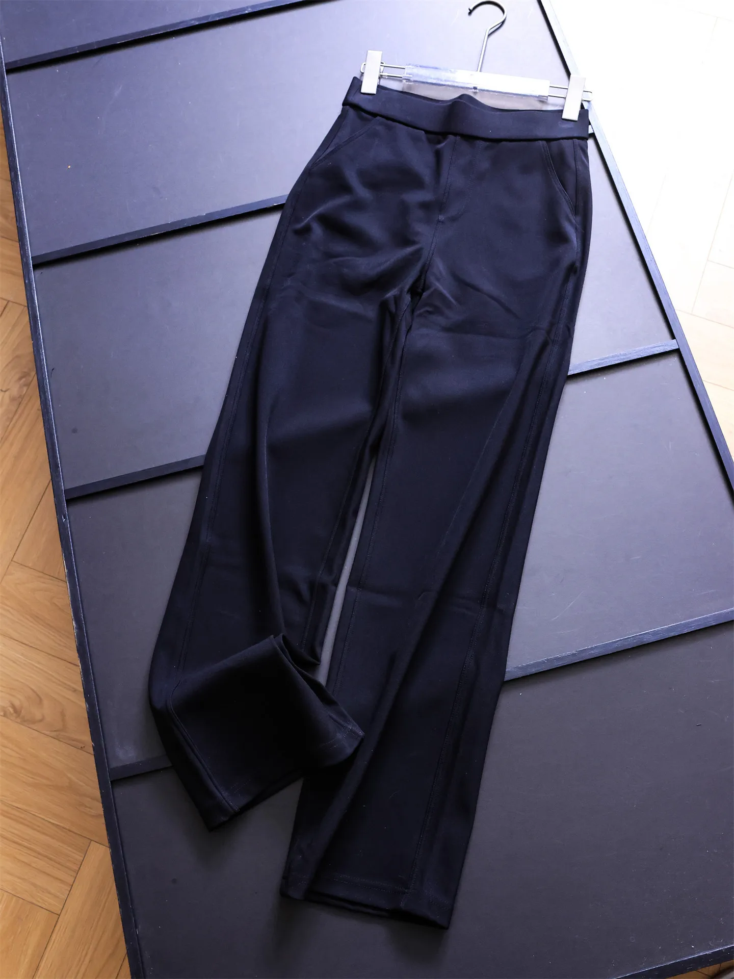 High Waist Straight Leg Casual Pants Women's Elastic Slimming Leg Lengthening Pure Color Minimalist Style Autumn New Arrival
High Waist Straight Leg Casual Pants Women's Elastic Slimming Leg Lengthening Pure Color Minimalist Style Autumn New Arrival