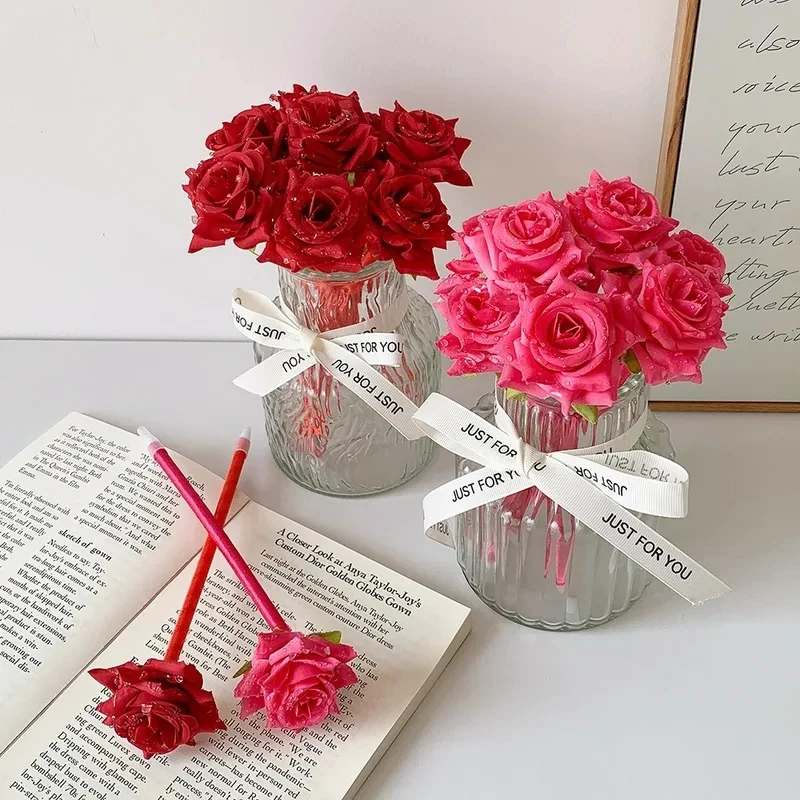 Multicolored Rose-Shaped Gel Pen: An Elegant Floral Ballpoint Pen Ideal for Writing, Decorating, and Gifting
Multicolored Rose-Shaped Gel Pen: An Elegant Floral Ballpoint Pen Ideal for Writing, Decorating, and Gifting