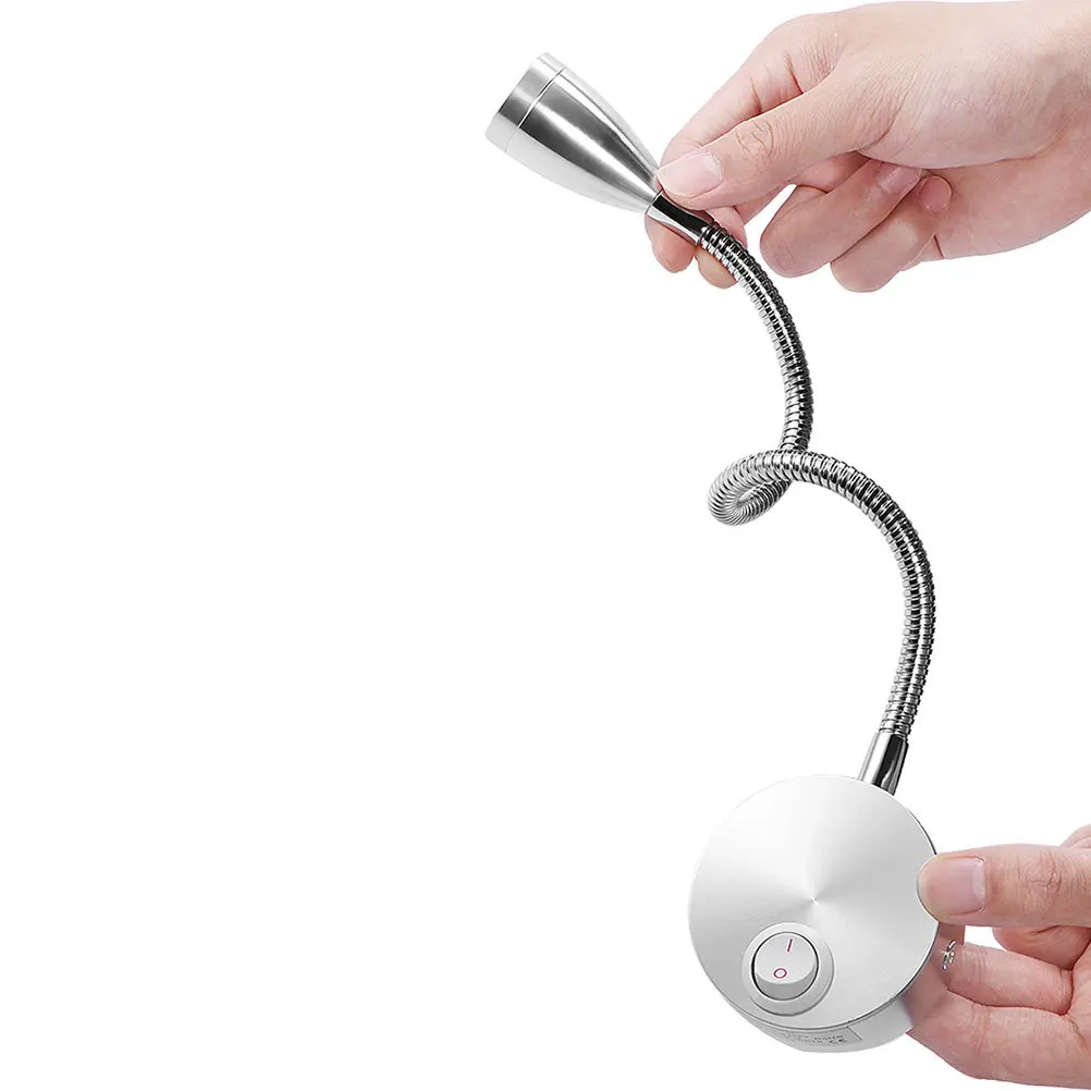 360 Degree Rotating LED Gooseneck Wall Lamp Warm White Light High Gloss Base Flexible Neck for Bedside Reading Bedroom Wall
360 Degree Rotating LED Gooseneck Wall Lamp Warm White Light High Gloss Base Flexible Neck for Bedside Reading Bedroom Wall