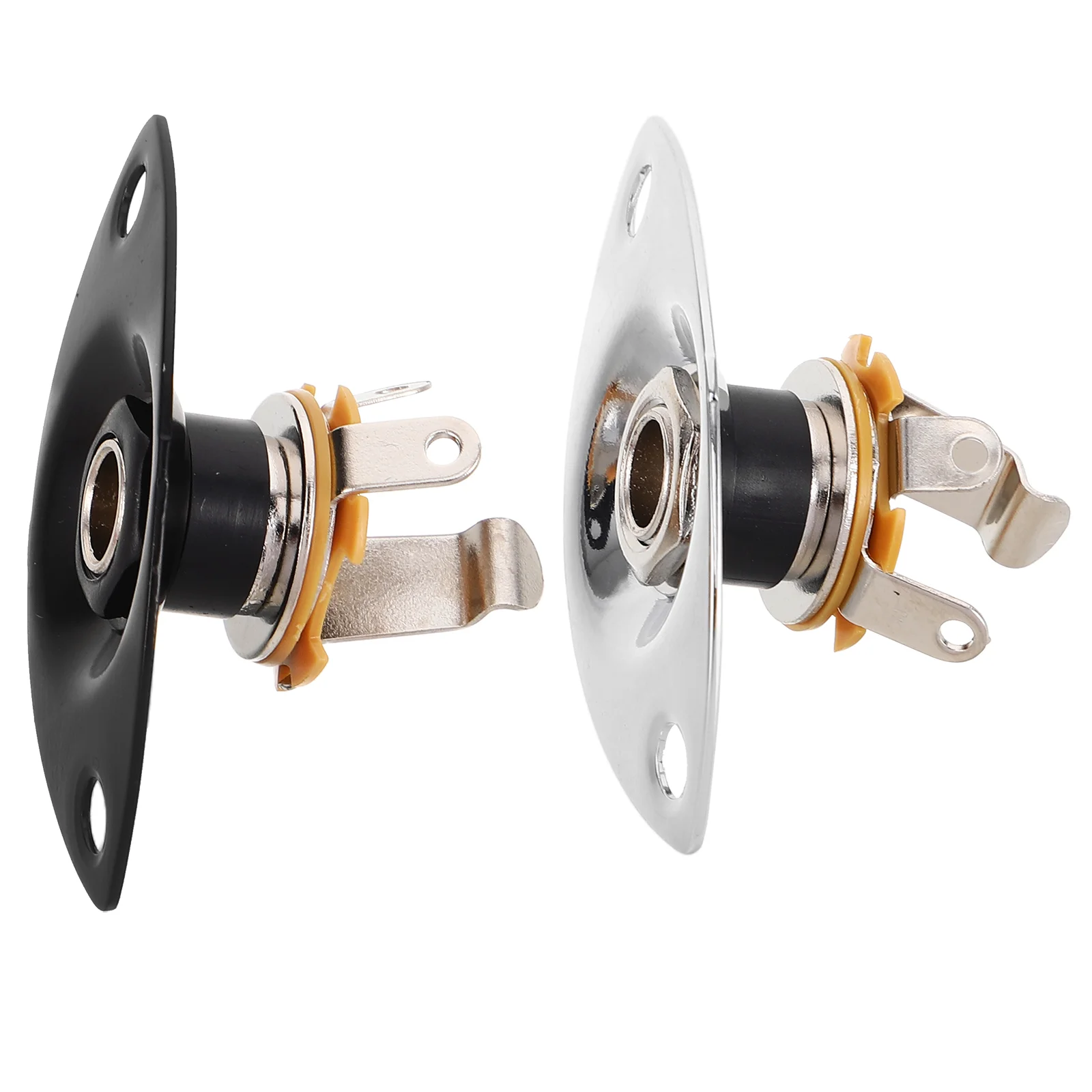 2 Pcs Guitar Replacement Parts Guitar Jack Socket 6 35MM Audio Output Stable Oval Design Black Silver Bass Parts Accessories
2 Pcs Guitar Replacement Parts Guitar Jack Socket 6 35MM Audio Output Stable Oval Design Black Silver Bass Parts Accessories