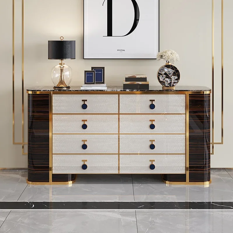 Marble post-modern simple light luxury porch cabinet dining side cabinet high-end file model room living room dining room
Marble post-modern simple light luxury porch cabinet dining side cabinet high-end file model room living room dining room