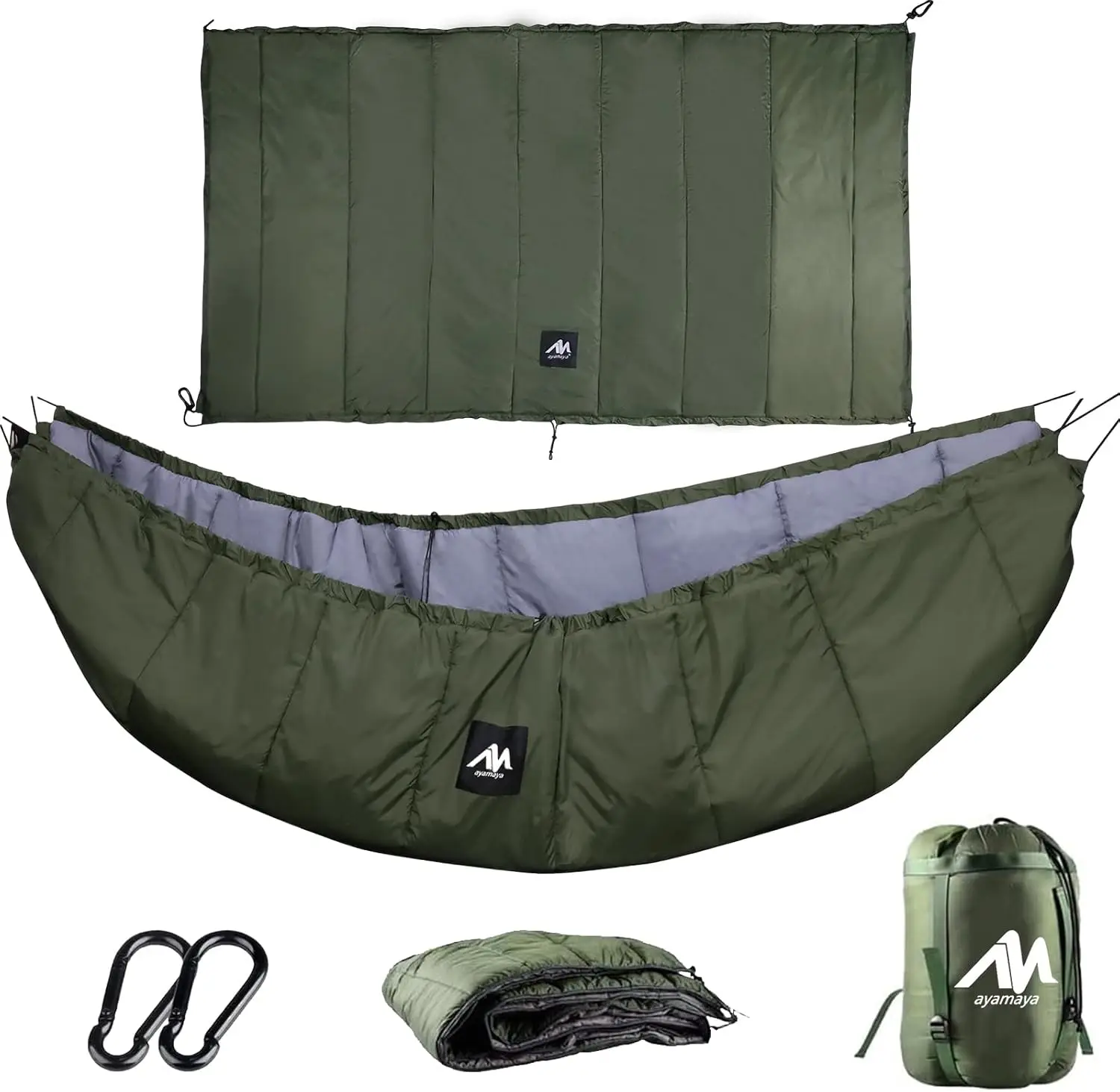 Single & Double Hammo Underquilt Full Length Big Size Under Quilts For Hammocks, Camping Backpacking Ential, Winter Cold
Single & Double Hammo Underquilt Full Length Big Size Under Quilts For Hammocks, Camping Backpacking Ential, Winter Cold