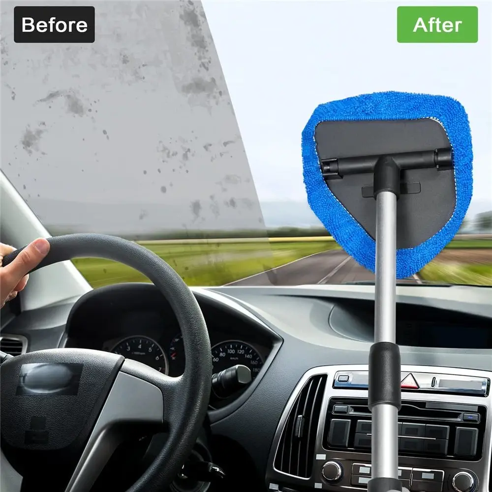 Like Inshield Wiper Car Window Cleaner Inside with No-Scratch Microfiber Towel Long Handle Auto Glass Wiper Kit
Like Inshield Wiper Car Window Cleaner Inside with No-Scratch Microfiber Towel Long Handle Auto Glass Wiper Kit