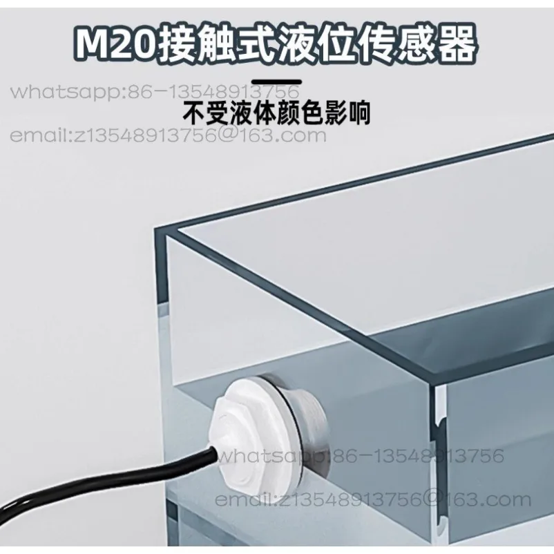 Contact Type Liquid Level Sensor M20 Liquid Capacitor Water Level Sensing Detection Water Tank Alarm Switch
Contact Type Liquid Level Sensor M20 Liquid Capacitor Water Level Sensing Detection Water Tank Alarm Switch