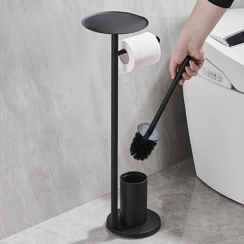 Toilet Paper Holder Household Odor Proof Floor Standing Storage Rack Hotel Bathroom Black Stainless Steel Toilet Brush
Toilet Paper Holder Household Odor Proof Floor Standing Storage Rack Hotel Bathroom Black Stainless Steel Toilet Brush