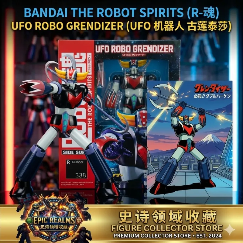 Brand new in stock Bandai Genuine THE ROBOT SPIRITS 338 UFO Robot GRENDIZER Anime Action Figure Collectible Model
Brand new in stock Bandai Genuine THE ROBOT SPIRITS 338 UFO Robot GRENDIZER Anime Action Figure Collectible Model