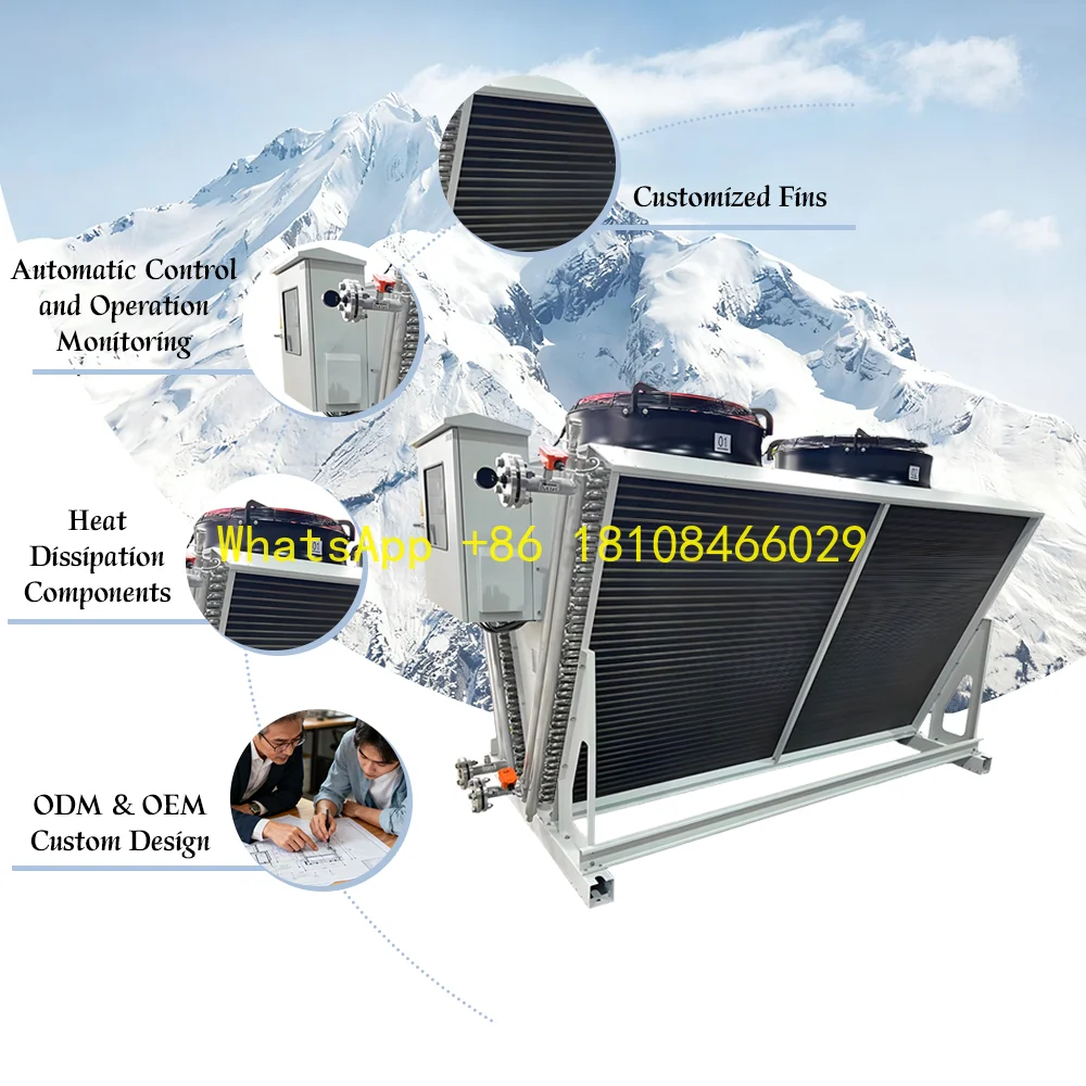 Высокоэффективный осевой вентилятор по индивидуальному заказу, сухой охладитель с ребрами, холодильные тепловые детали, холодильное оборудование ISO
Высокоэффективный осевой вентилятор по индивидуальному заказу, сухой охладитель с ребрами, холодильные тепловые детали, холодильное оборудование ISO