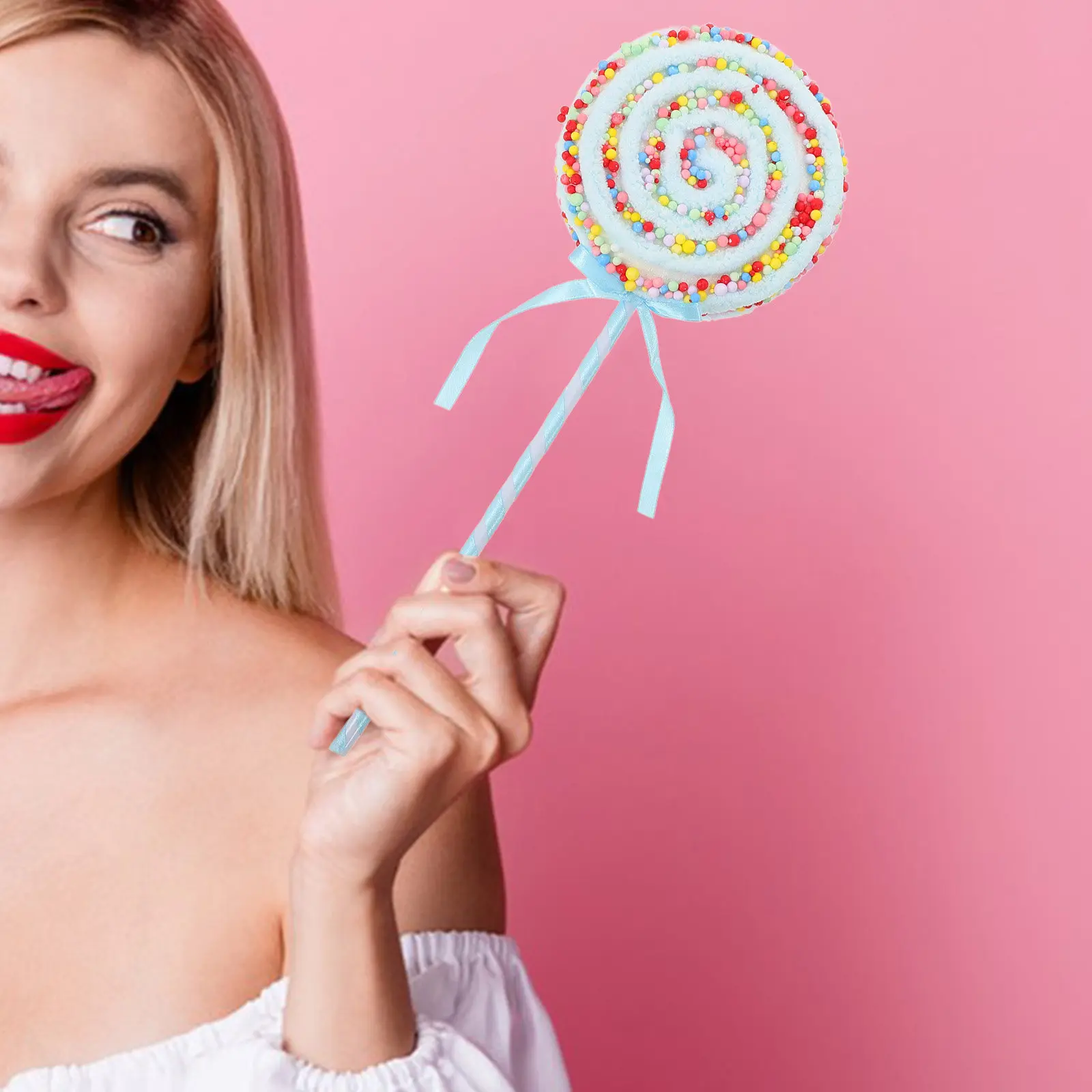 Имитация леденца на палочке, гигантская поддельная конфета для фотосъемки, декораций для вечеринок и мероприятий, реквизит для фотозоны, украшение
Имитация леденца на палочке, гигантская поддельная конфета для фотосъемки, декораций для вечеринок и мероприятий, реквизит для фотозоны, украшение