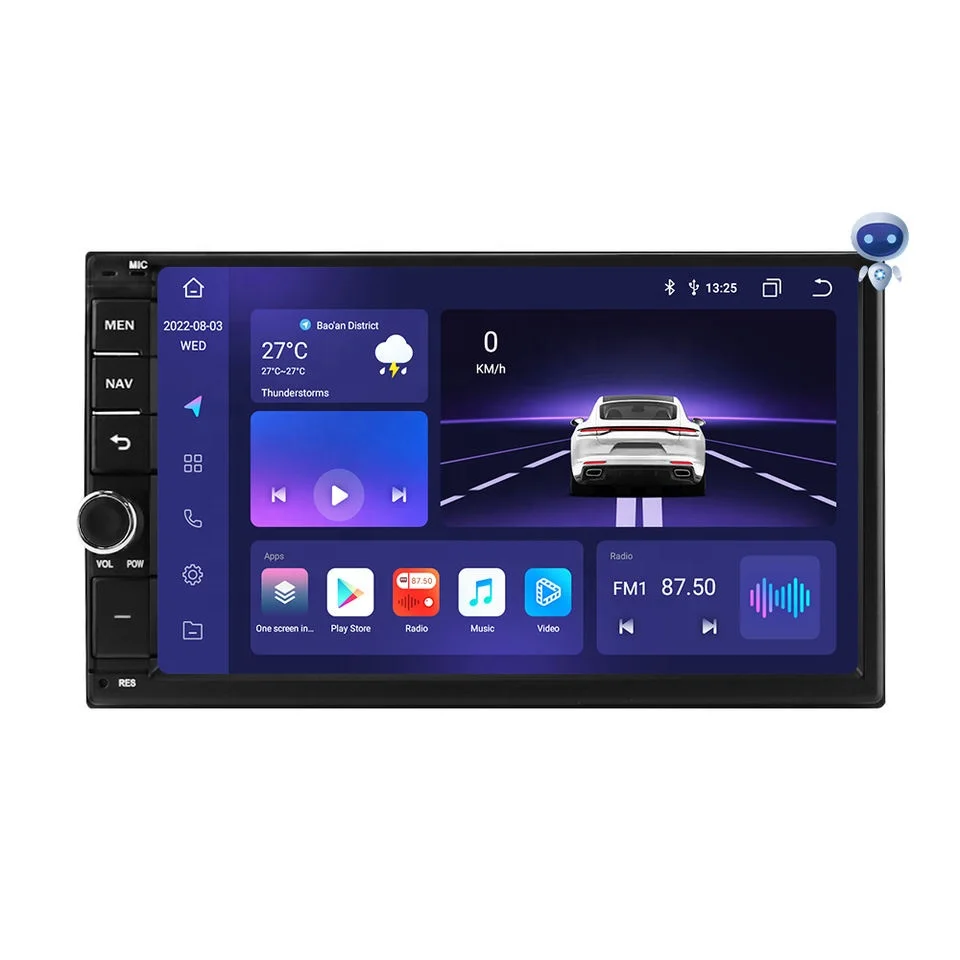 iPoster 7-дюймовый Android Auto 4 + 64 ГБ авто электроника 4G Wi-Fi универсальный Mp5-плеер автомобильный Mp3-плеер автомобильный радиоприемник
iPoster 7-дюймовый Android Auto 4 + 64 ГБ авто электроника 4G Wi-Fi универсальный Mp5-плеер автомобильный Mp3-плеер автомобильный радиоприемник