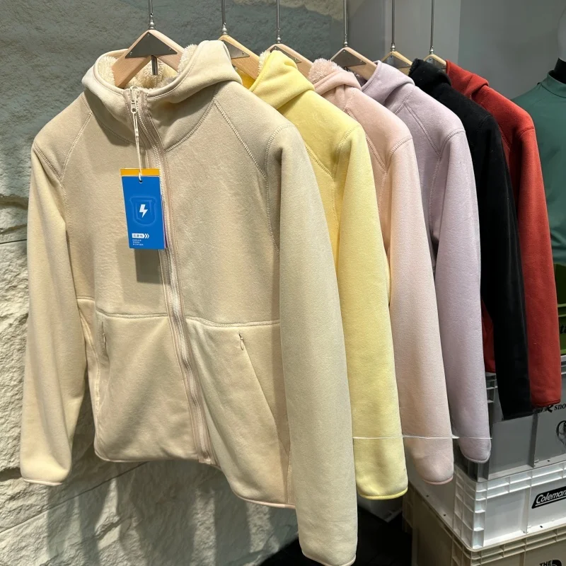 Thickened Fluffy Hooded Cardigan Fleece Lined Couples Style Warm Companion Polyester Fiber Long Sleeve Zipper Closure C...
Thickened Fluffy Hooded Cardigan Fleece Lined Couples Style Warm Companion Polyester Fiber Long Sleeve Zipper Closure C...