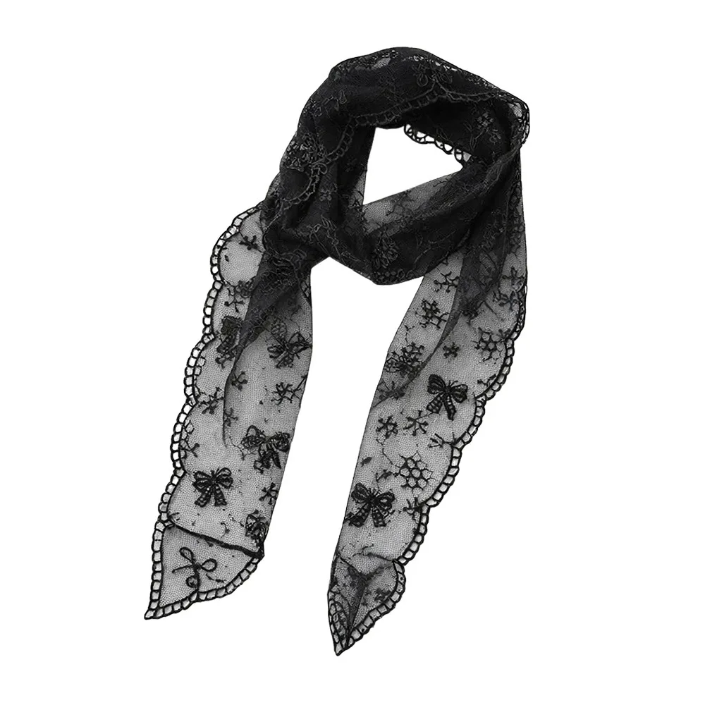 Versatile Y2k Long Scarf Narrow Solid Color Floral Lace Scarf Bag Ribbon Women
Versatile Y2k Long Scarf Narrow Solid Color Floral Lace Scarf Bag Ribbon Women