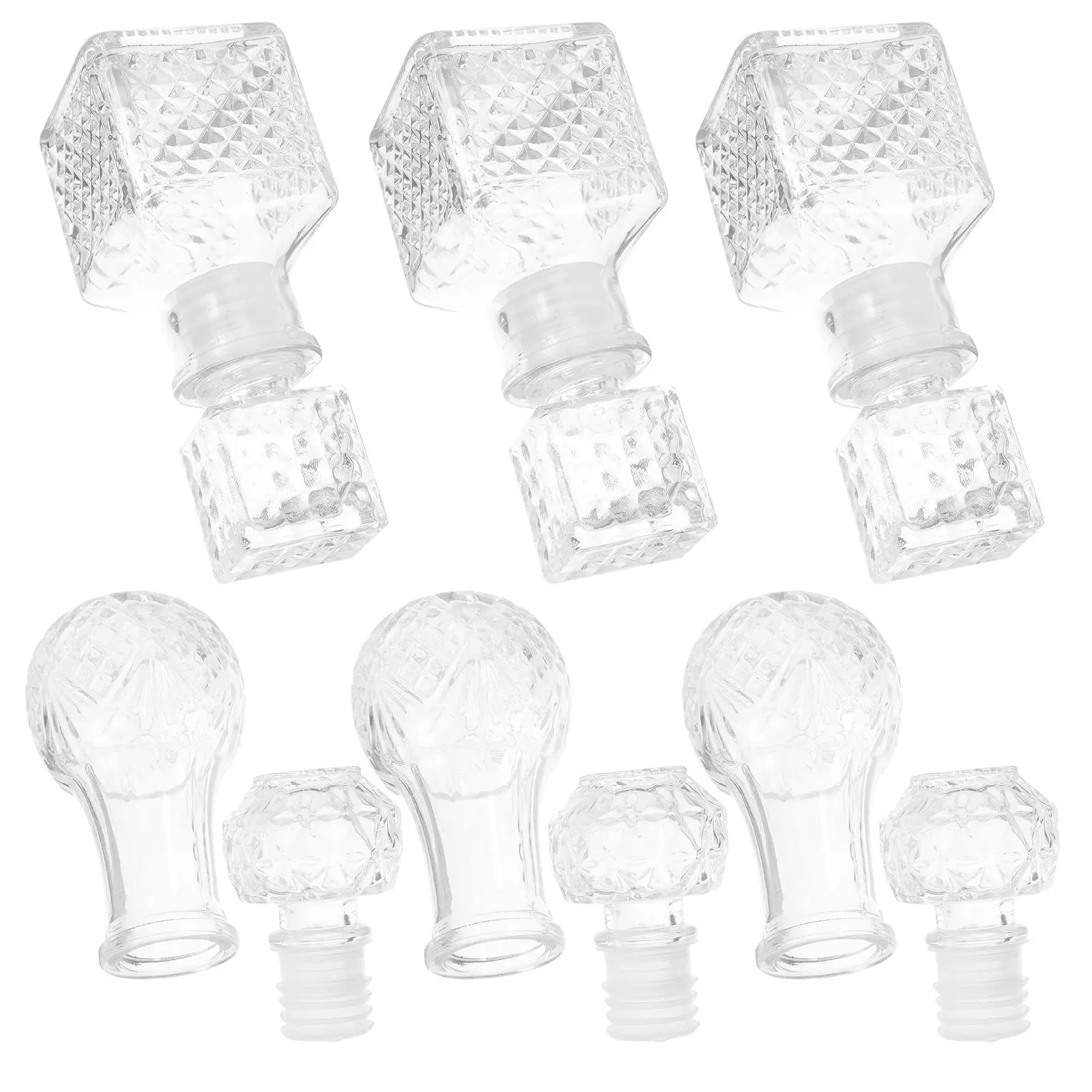 6 Pcs Trial Bottle Glass Crystal Wishing Whiskey Creative Handmade High Heels Shape Decanter Alcohol Man
6 Pcs Trial Bottle Glass Crystal Wishing Whiskey Creative Handmade High Heels Shape Decanter Alcohol Man