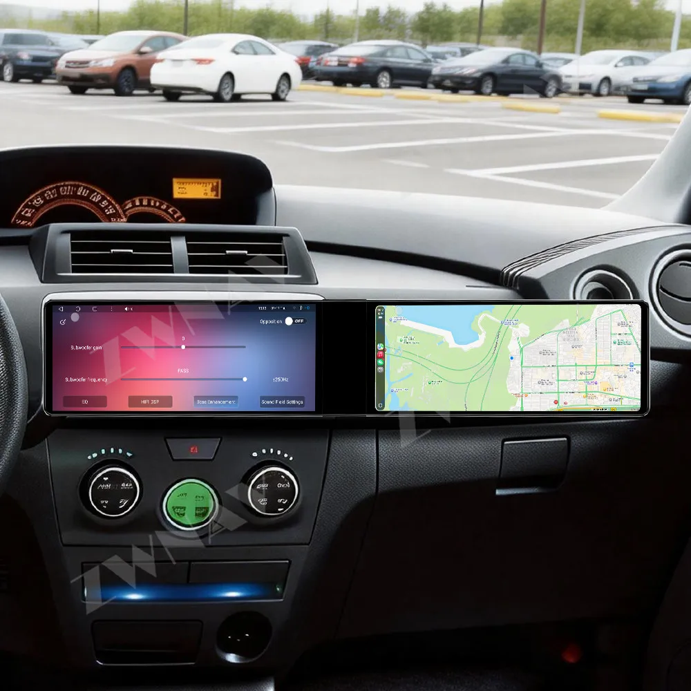 For Toyota BB/Subaru Dex 2006-2016 Android 13 12.3" Hd Touch Dual-Screen Car Gps Multimedia Player Car Interior Accessories
For Toyota BB/Subaru Dex 2006-2016 Android 13 12.3" Hd Touch Dual-Screen Car Gps Multimedia Player Car Interior Accessories