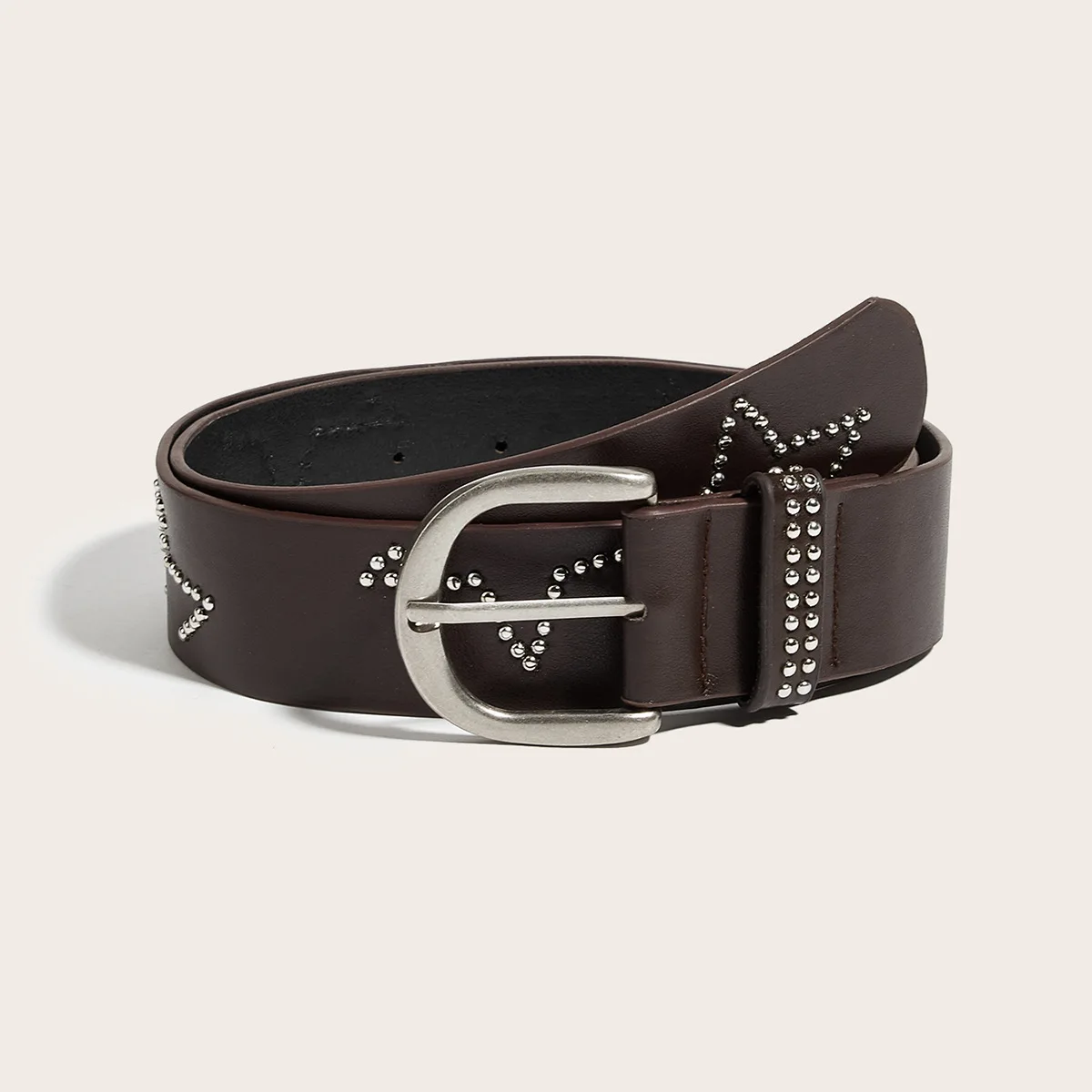 Fashionable and Personalized Star Willow Nail Youth Belt Punk Needle Buckle Casual Pants Belt
Fashionable and Personalized Star Willow Nail Youth Belt Punk Needle Buckle Casual Pants Belt