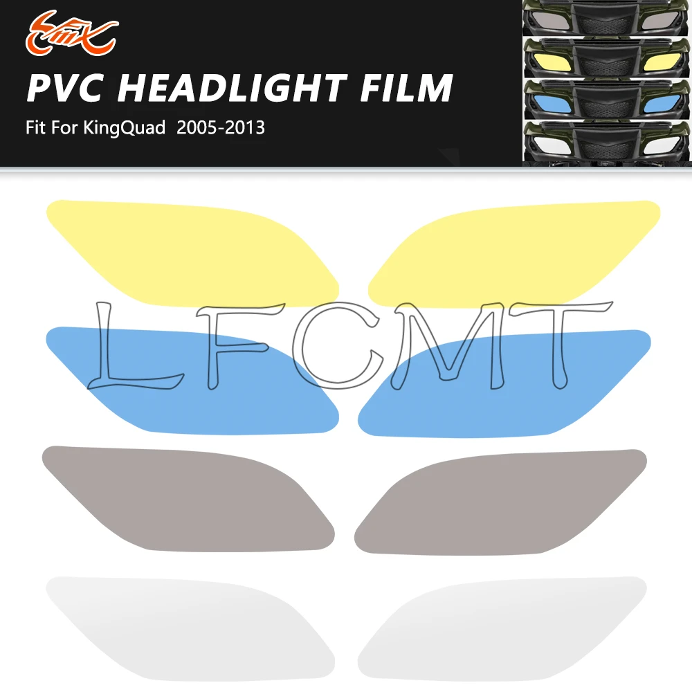 Fit for SUZUKI ATV King Quad KingQuad 400 450 500 700 750 2008-2018 Clear Headlight Protective Film PVC Anti Scratch Light Film
Fit for SUZUKI ATV King Quad KingQuad 400 450 500 700 750 2008-2018 Clear Headlight Protective Film PVC Anti Scratch Light Film