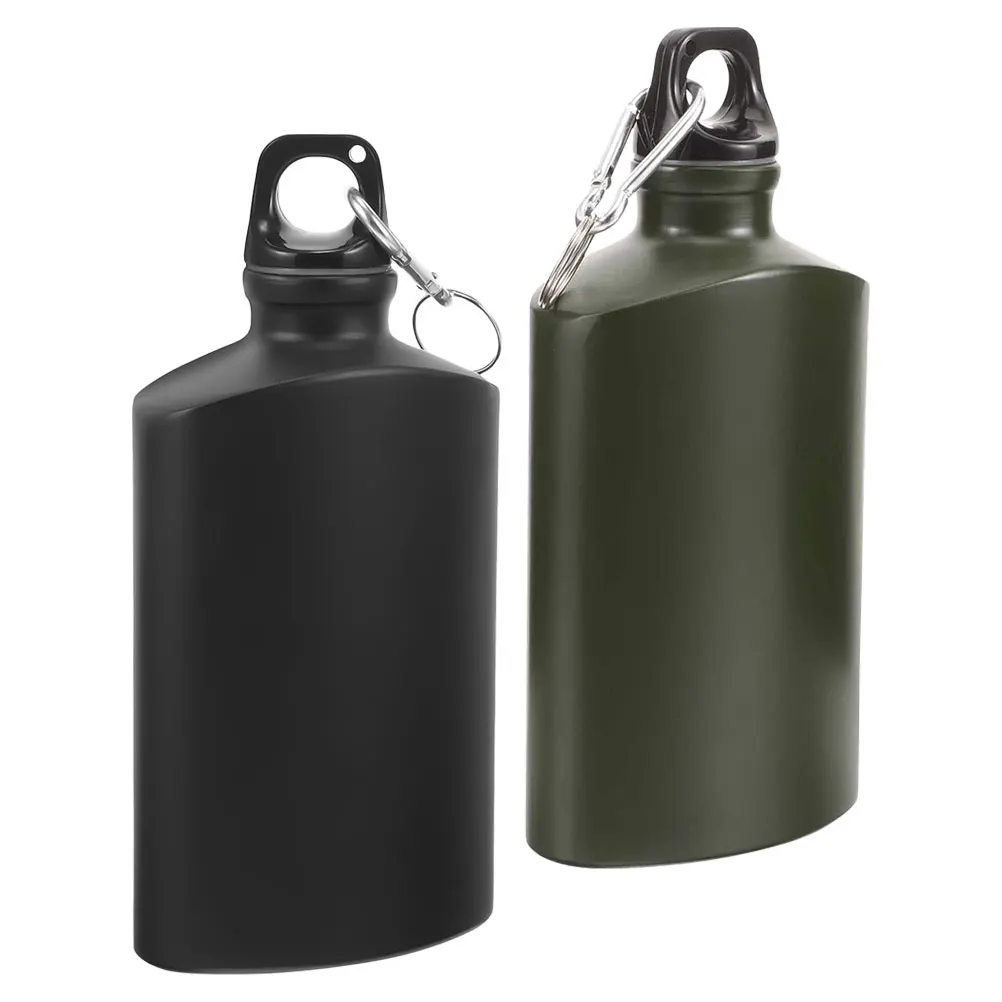 2 Pcs Outdoor Kettle Water Bottle Camping Canteen Pocket Aluminum Alloy Hiking with Hook Travel
2 Pcs Outdoor Kettle Water Bottle Camping Canteen Pocket Aluminum Alloy Hiking with Hook Travel
