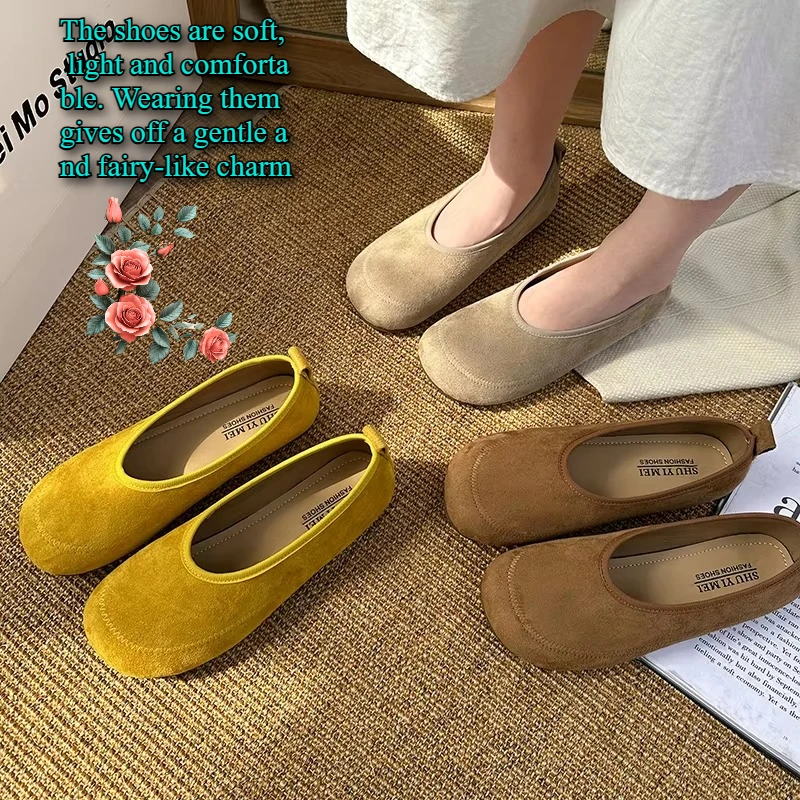 Women’s Multi - Color Round Toe Slip On Flat Single Shoes with Suede like Material – Stylish Comfortable Footwear
Women’s Multi - Color Round Toe Slip On Flat Single Shoes with Suede like Material – Stylish Comfortable Footwear