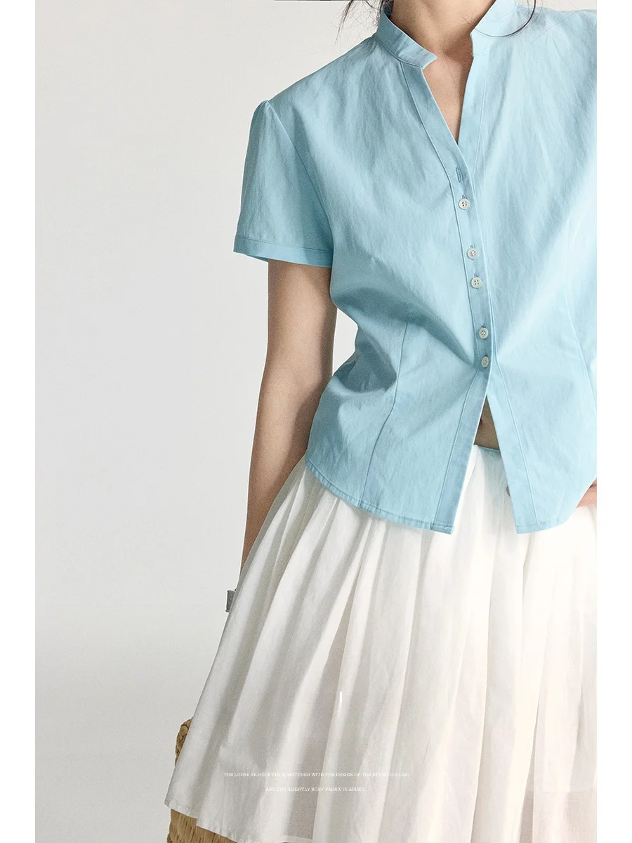 Lalaglow Commuter Versatile Color V-Ne ort Sve irt Women's New Summer 2024 Simple Sle Pure Color Top
Lalaglow Commuter Versatile Color V-Ne ort Sve irt Women's New Summer 2024 Simple Sle Pure Color Top