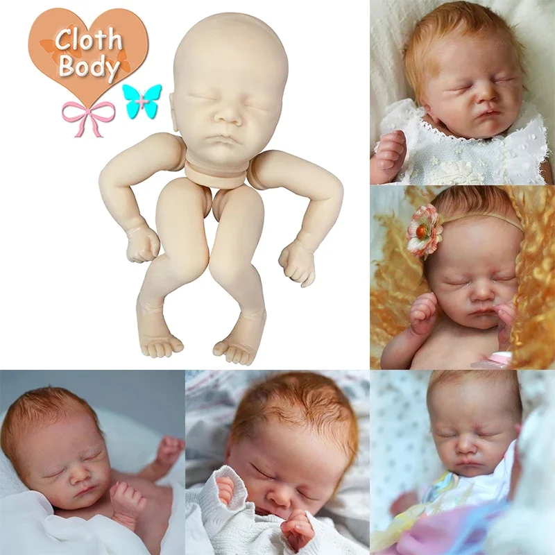 18-дюймовая кукла Charlotte Reborn, комплект для сна для новорожденных с изогнутыми ножками, незаконченные детали с тканевым корпусом
18-дюймовая кукла Charlotte Reborn, комплект для сна для новорожденных с изогнутыми ножками, незаконченные детали с тканевым корпусом