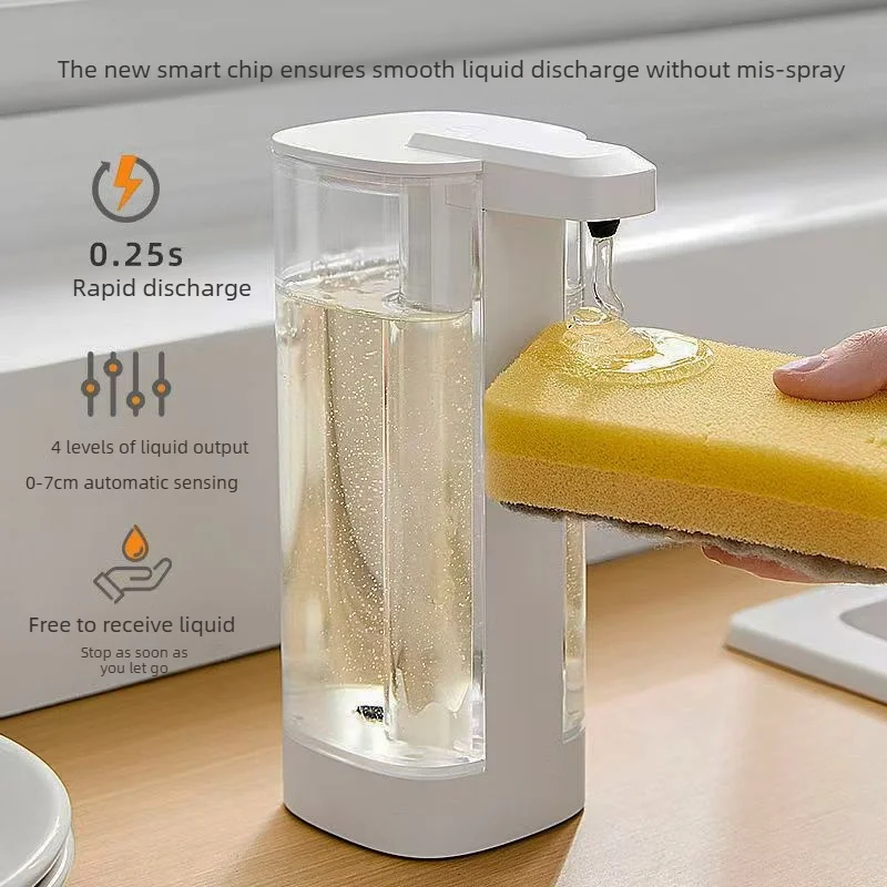 2026 New Model Kitchen Automatic Sensor Dish Soap Machine Gel Hand Soap Dish Soap Automatic Dispenser Large Capacity
2026 New Model Kitchen Automatic Sensor Dish Soap Machine Gel Hand Soap Dish Soap Automatic Dispenser Large Capacity