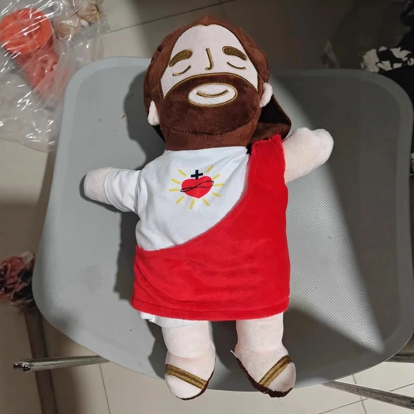 Новая музыкальная успокаивающая дышащая кукла-Иисус 2026 года, плюшевая игрушка-компаньон для сна со звуком и светом, праздничные подарки и игрушки
Новая музыкальная успокаивающая дышащая кукла-Иисус 2026 года, плюшевая игрушка-компаньон для сна со звуком и светом, праздничные подарки и игрушки