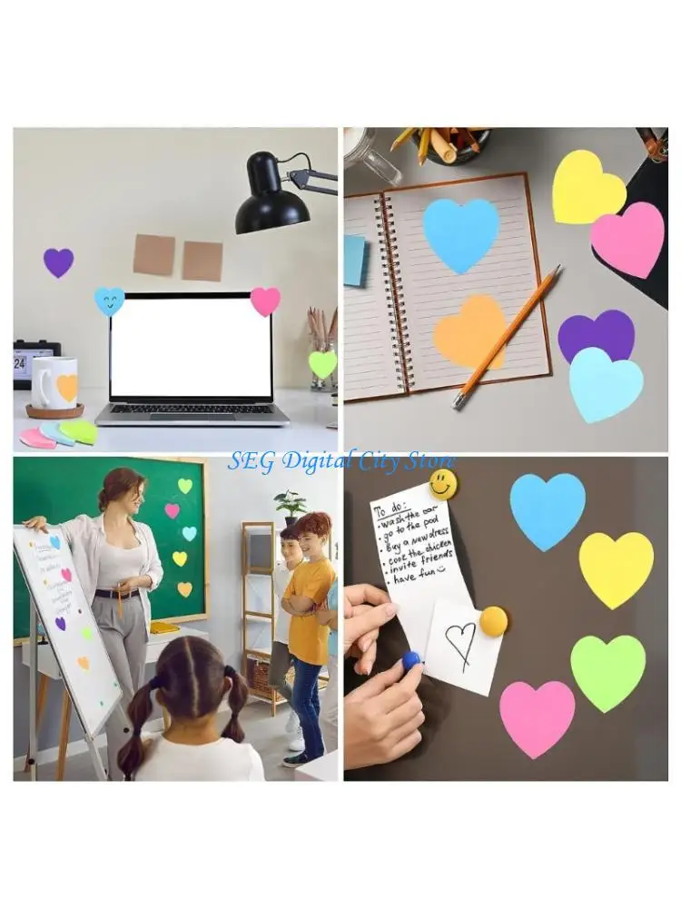 U75B Fluorescent Adhesive Note Pad 240 Sheets Heart Shaped Notepads School Office Supplies For Daily Journaling Note Taking
U75B Fluorescent Adhesive Note Pad 240 Sheets Heart Shaped Notepads School Office Supplies For Daily Journaling Note Taking