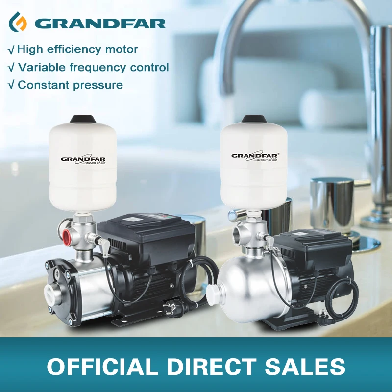 New Technology 0.55Hp Constant Pressure Boosting Energy-Saving Frequency Conversion Water Pump
New Technology 0.55Hp Constant Pressure Boosting Energy-Saving Frequency Conversion Water Pump