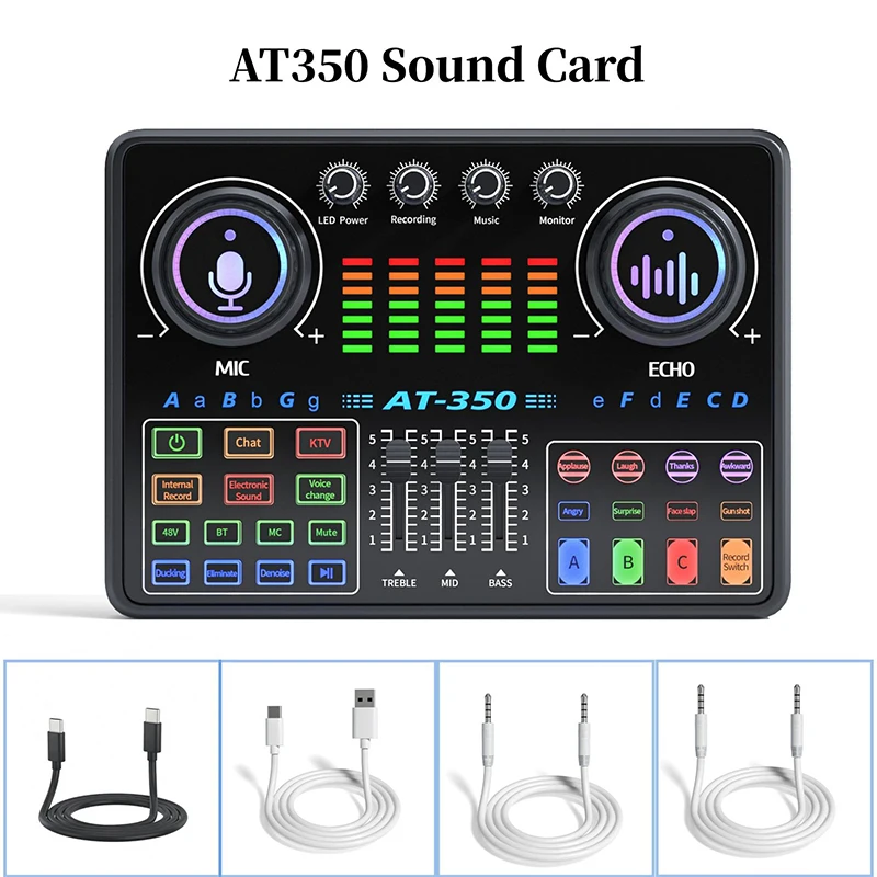 Профессиональная звуковая карта, Bluetooth-совместимая студийная запись для телефона, ПК, аудиомикшерная консоль, усилитель, караоке, микшер для живой музыки
Профессиональная звуковая карта, Bluetooth-совместимая студийная запись для телефона, ПК, аудиомикшерная консоль, усилитель, караоке, микшер для живой музыки