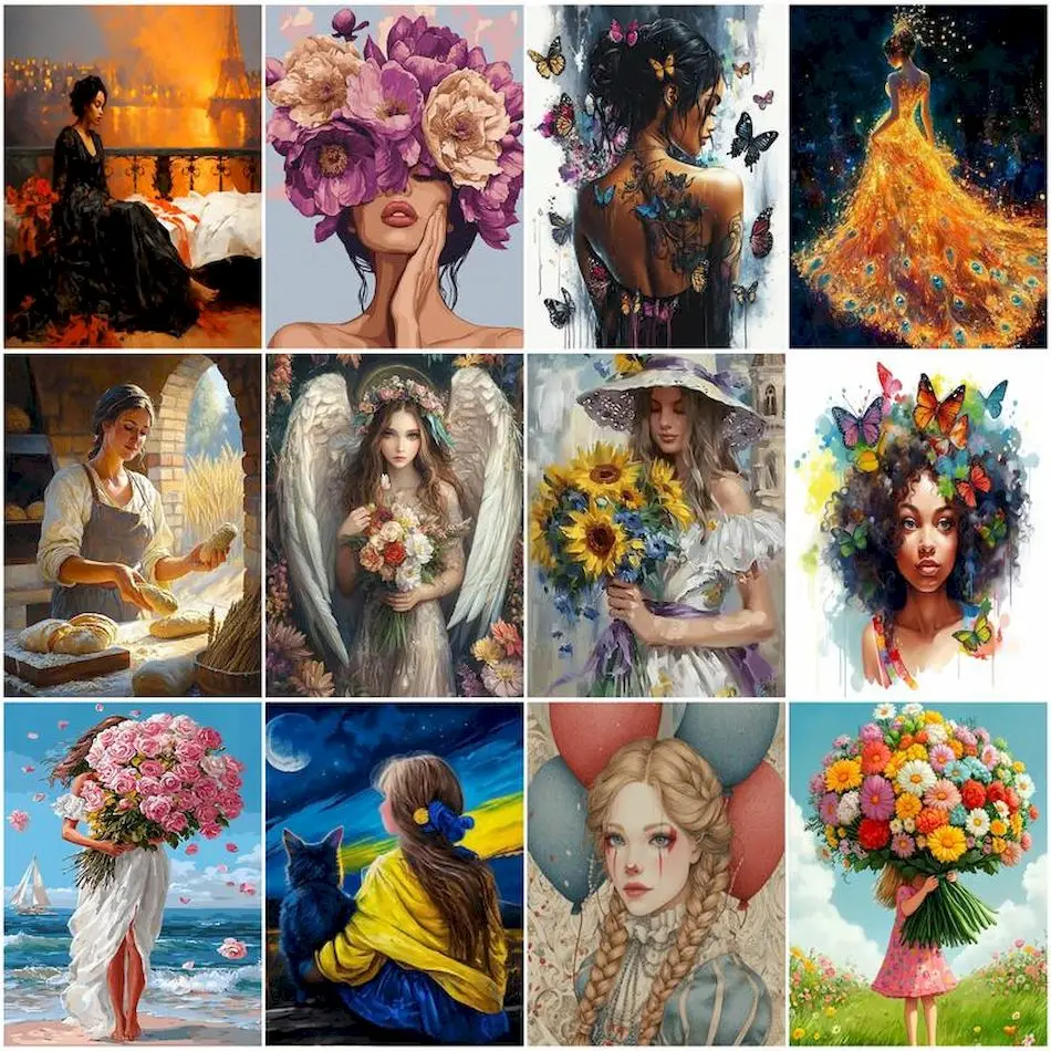 RUOPOTY Oil Painting By Numbers hobby Adults Crafts Markers By Numbers Women girls Framed Wall Art Modern Set Personalized Gift
RUOPOTY Oil Painting By Numbers hobby Adults Crafts Markers By Numbers Women girls Framed Wall Art Modern Set Personalized Gift