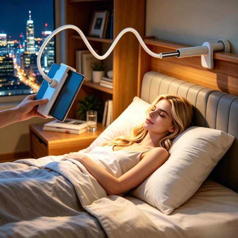 70CM Lazy Phone & Tablet Holder, Universal Cantilever Desktop Stand for iPad, Mobile Phones, Adjustable Long Arm Bedside Mount
70CM Lazy Phone & Tablet Holder, Universal Cantilever Desktop Stand for iPad, Mobile Phones, Adjustable Long Arm Bedside Mount