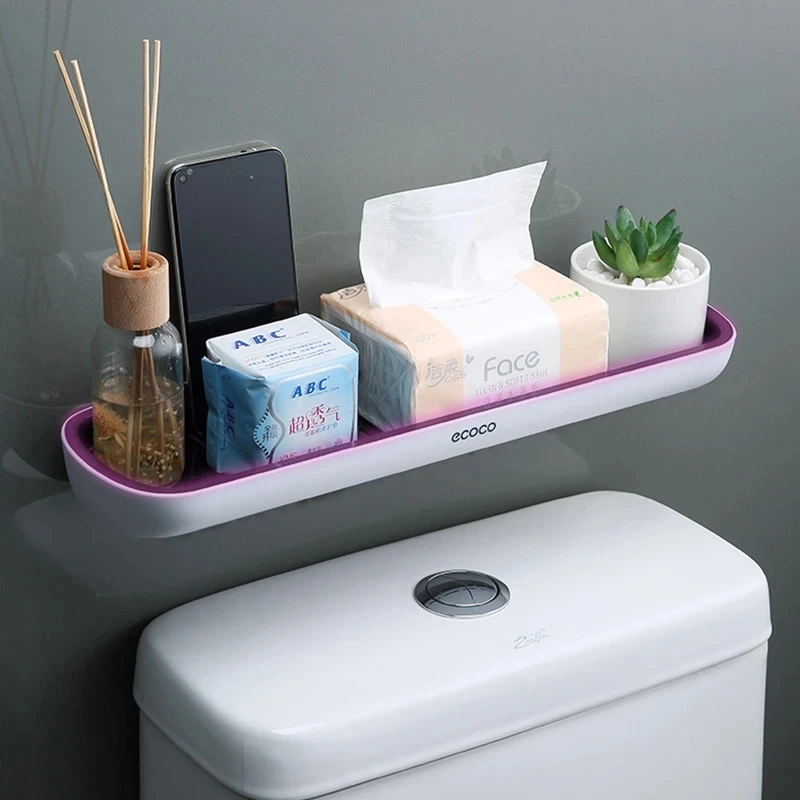 Punch-free Bathroom Shelf Toilet Storage Rack For Kitchen Storage Wall-mounted Organizer Household Bathroom Accessories
Punch-free Bathroom Shelf Toilet Storage Rack For Kitchen Storage Wall-mounted Organizer Household Bathroom Accessories