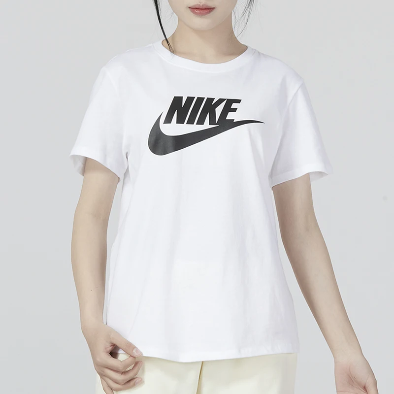 Nike T-Shirt Women's Sportswear Cotton Soft Comfortable Breathable Simple Casual Round Neck Top Short Sleeves
Nike T-Shirt Women's Sportswear Cotton Soft Comfortable Breathable Simple Casual Round Neck Top Short Sleeves